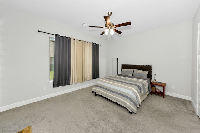 6329 Camey Place Way, The Colony, TX 75056 - carpeted bedroom featuring baseboards and ceiling fan