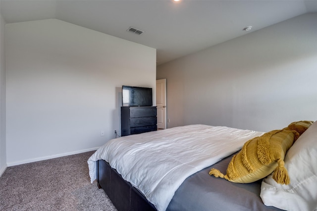 16421 Porterfield Ln, Justin, TX 76247 - bedroom featuring lofted ceiling, carpet, and baseboards