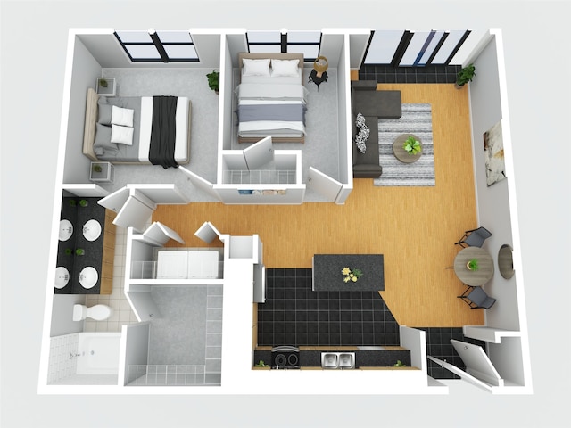 4605 Cedar Springs Rd Unit 339, Dallas, TX 75219 - room layout