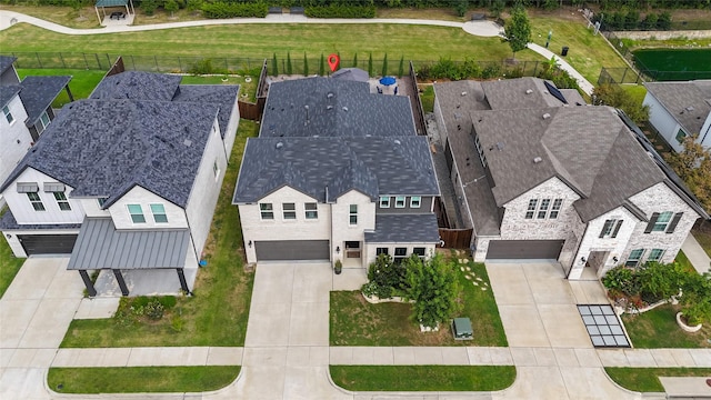 541 Farrell Ln, Allen, TX 75013 - aerial perspective of suburban area