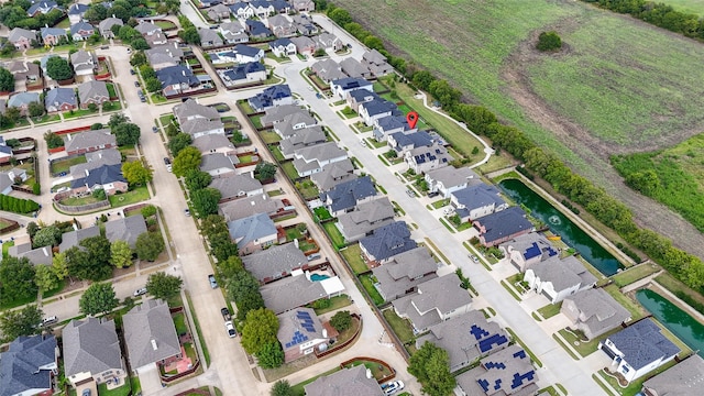 541 Farrell Ln, Allen, TX 75013 - aerial view of property and surrounding area with nearby suburban area