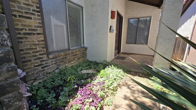 18040 Midway Rd Unit 123, Dallas, TX 75287 - property entrance with stucco siding