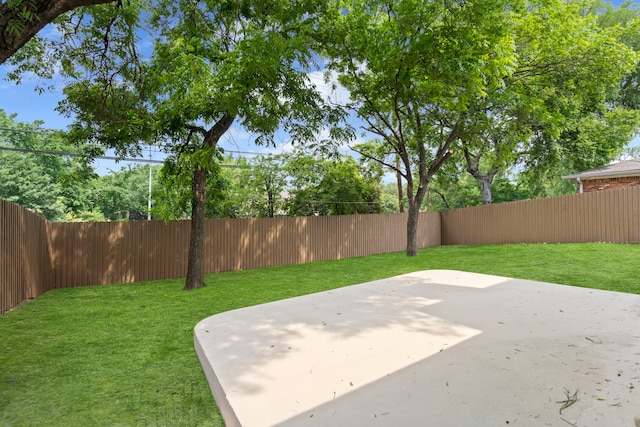 8317 Angier Way, Dallas, TX 75228 - view of yard with a patio area