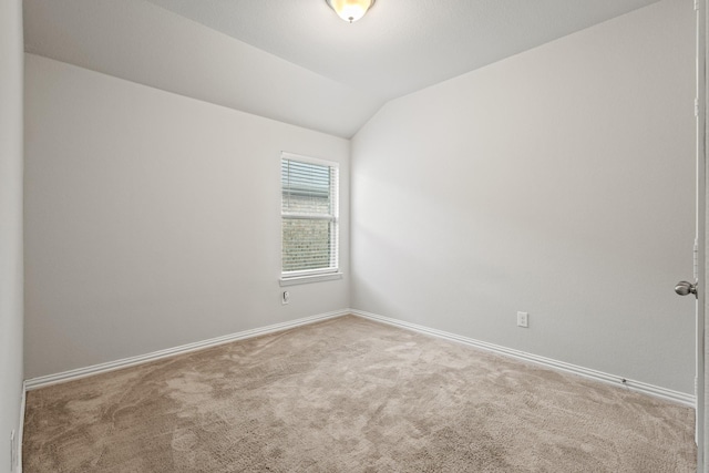 2212 Kingfisher St, Crandall, TX 75114 - carpeted empty room with baseboards and lofted ceiling