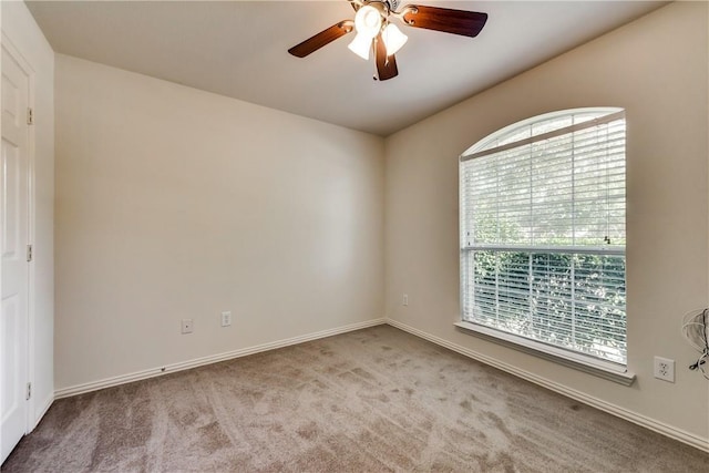 11711 Corsicana Dr, Frisco, TX 75035 - carpeted spare room with ceiling fan and baseboards