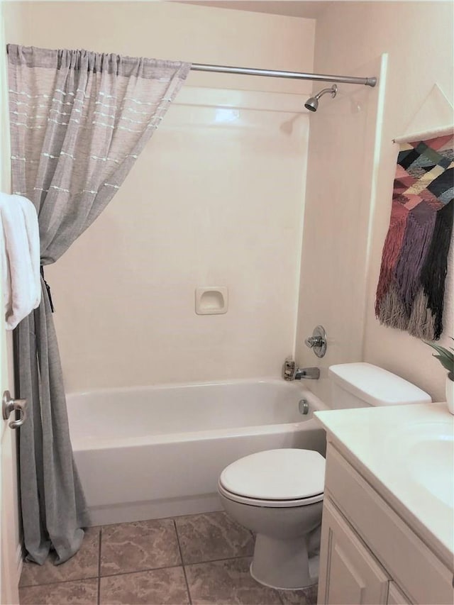 11711 Corsicana Dr, Frisco, TX 75035 - full bath with toilet, washtub / shower combination, vanity, and tile patterned flooring