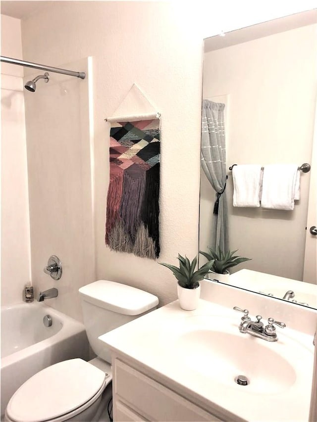 11711 Corsicana Dr, Frisco, TX 75035 - full bath with vanity, tub / shower combination, and toilet