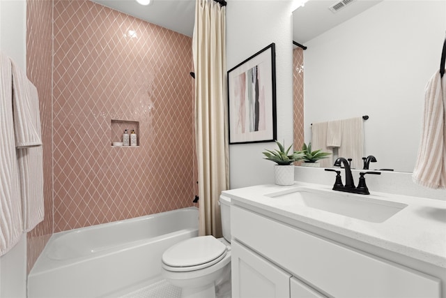 2016 Morris St, Rockwall, TX 75087 - full bath with toilet, shower / bath combo, and vanity