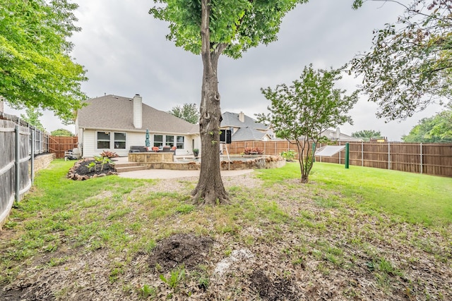 5309 Chatsworth Ln, Fort Worth, TX 76244 - view of yard featuring a patio
