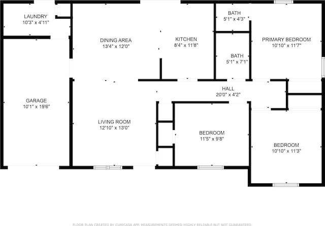 5509 Cloverdale Dr, Fort Worth, TX 76134 - property floor plan