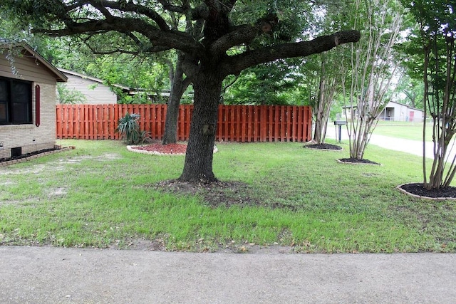 206 W Dewey St, Malakoff, TX 75148 - view of yard
