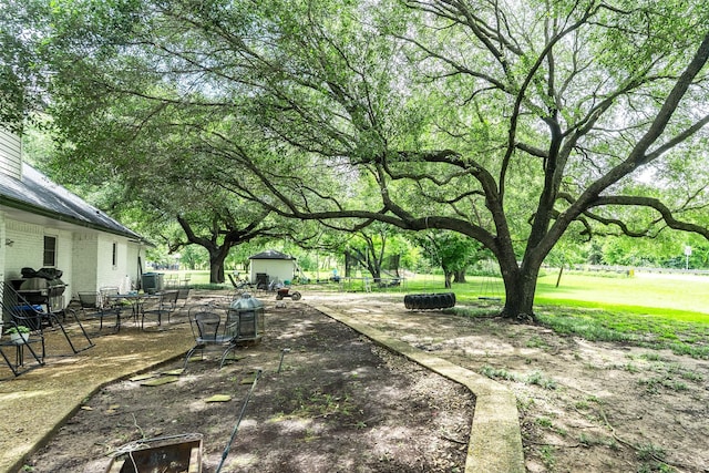 519 S Pearl St, Kemp, TX 75143 - view of yard featuring cooling unit