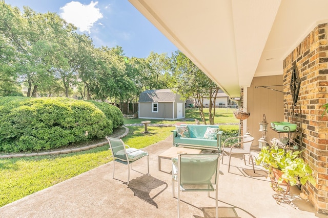 1233 Stegall Rd, Keller, TX 76248 - view of patio / terrace featuring outdoor lounge area