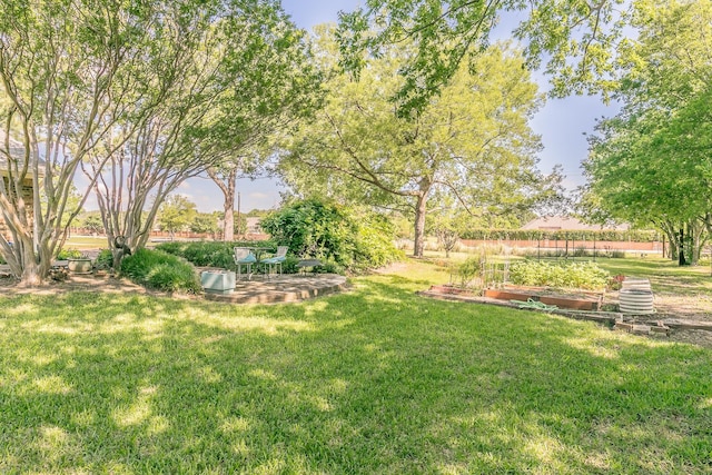 1233 Stegall Rd, Keller, TX 76248 - view of grassy yard with a garden