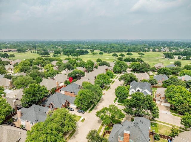 1308 Crown Point Rd, Mckinney, TX 75072 - aerial view of residential area featuring a local golf course