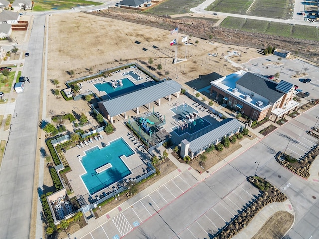 1708 Jamestown Dr, Forney, TX 75126 - bird's eye view of a pool area
