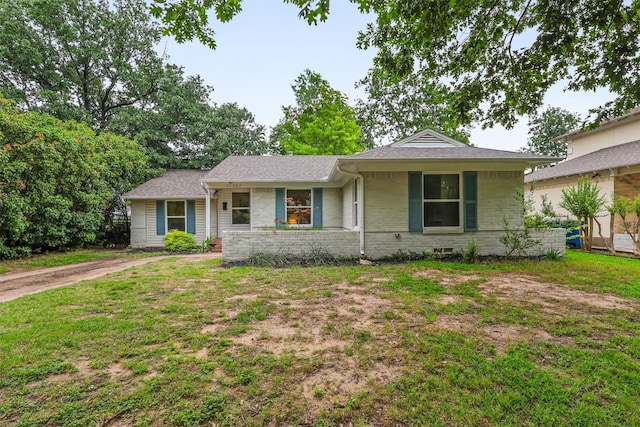 11202 Myrtice Dr, Dallas, TX 75228 - ranch-style home with a front lawn
