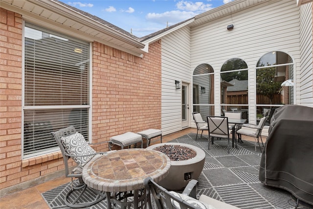 3927 Walden Way, Dallas, TX 75287 - view of patio / terrace with outdoor dining space