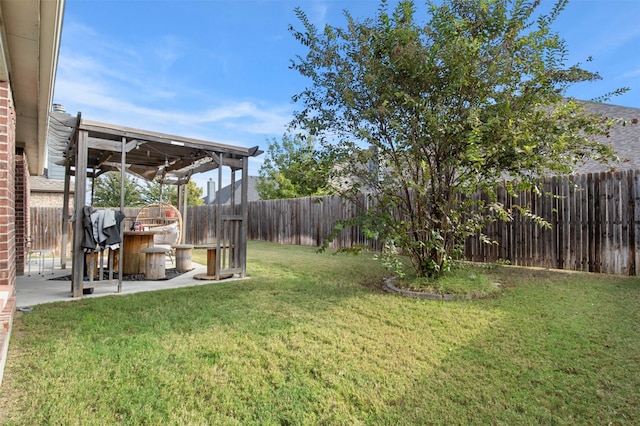3617 Fordham St, Frisco, TX 75036 - view of yard featuring a patio