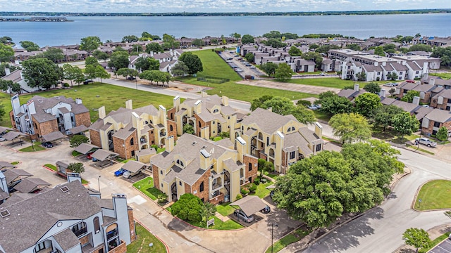 4430 Point Blvd Unit 204, Garland, TX 75043 - aerial perspective of suburban area featuring a nearby body of water