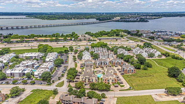4430 Point Blvd Unit 204, Garland, TX 75043 - bird's eye view of a nearby body of water and a notable bridge