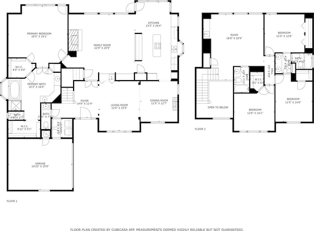 2822 Roundrock, Mckinney, TX 75072 - property floor plan