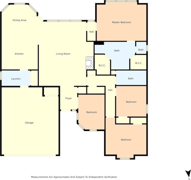 112 Topaz Cir, Hewitt, TX 76643 - floor plan / room layout