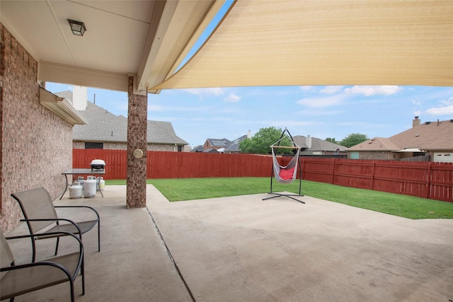 1212 Live Oak St, Royse City, TX 75189 - view of patio / terrace featuring a residential view
