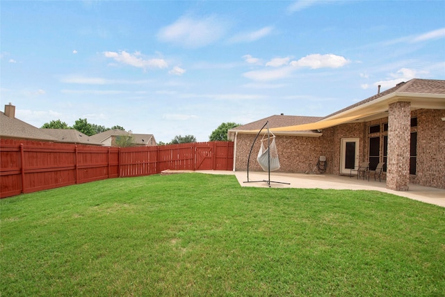 1212 Live Oak St, Royse City, TX 75189 - view of yard featuring a patio area