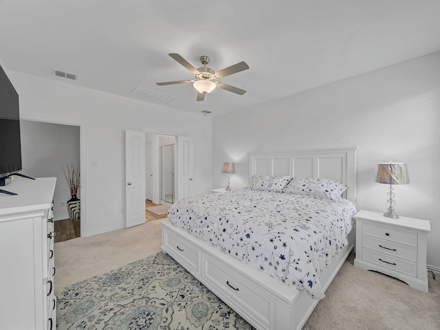 316 Crossvine Way, Princeton, TX 75407 - bedroom featuring light colored carpet, baseboards, and ceiling fan