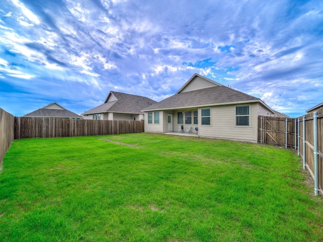 316 Crossvine Way, Princeton, TX 75407 - back of house with a patio area and a shingled roof