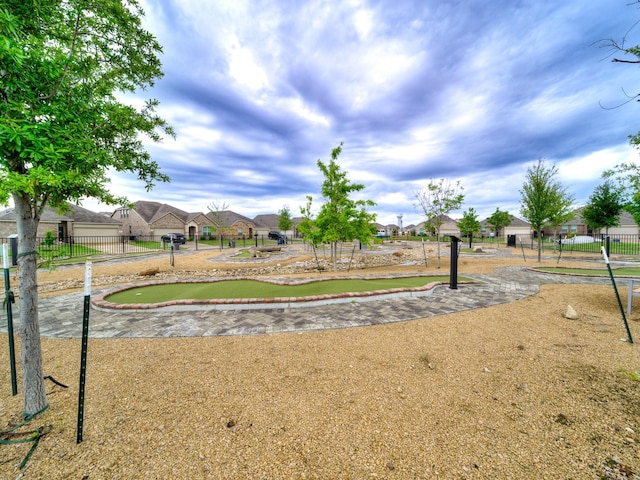 316 Crossvine Way, Princeton, TX 75407 - view of home's community featuring a putting area and a residential view