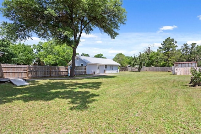 413 Houghton Ave, Marlin, TX 76661 - view of yard