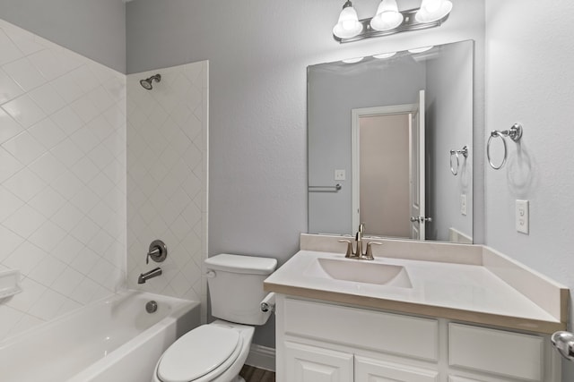1514 Carnation St, Celina, TX 75078 - full bathroom with vanity, toilet, and tub / shower combination