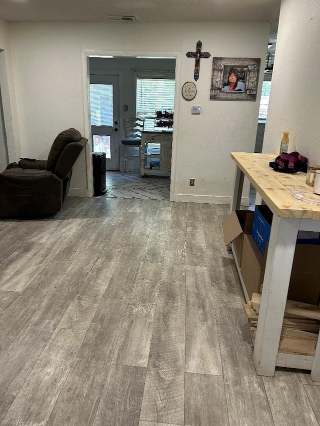 1113 Vista Dr, Mesquite, TX 75149 - hall featuring hardwood / wood-style floors