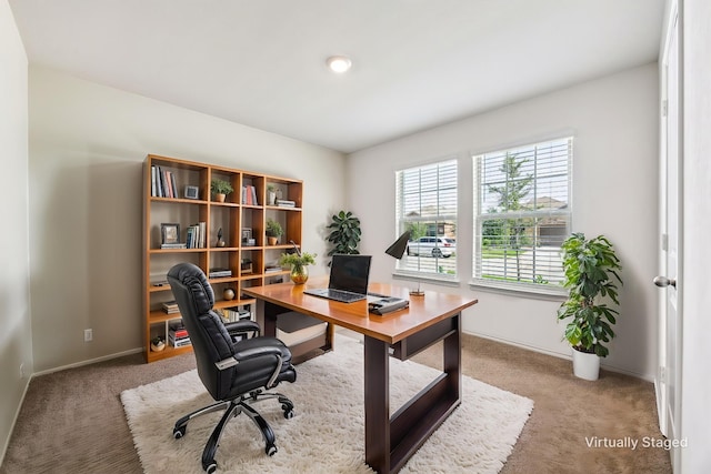 2118 Brisbon St, Fate, TX 75189 - carpeted home office with baseboards