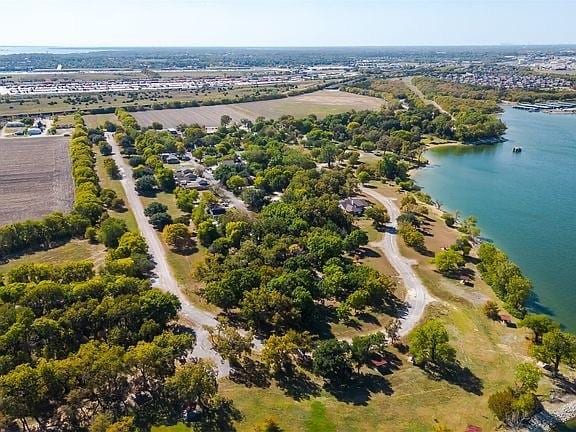 112 Plainview Dr, Wylie, TX 75098 - bird's eye view of a nearby body of water