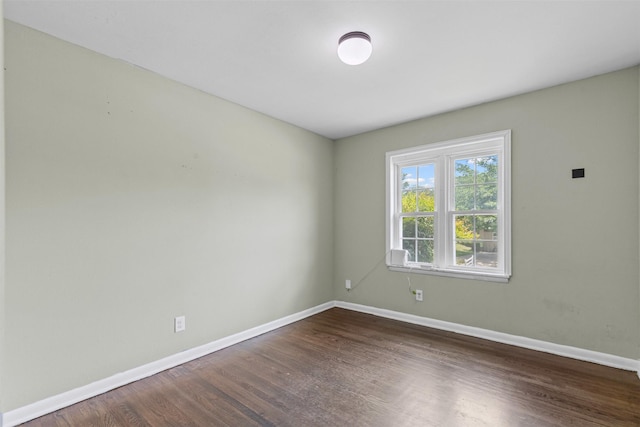 3508 Valencia Ct, Fort Worth, TX 76116 - unfurnished room with baseboards and dark wood finished floors