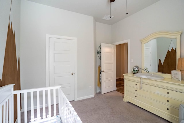 4714 Crestwood Dr, Haltom City, TX 76137 - bedroom with carpet floors and baseboards