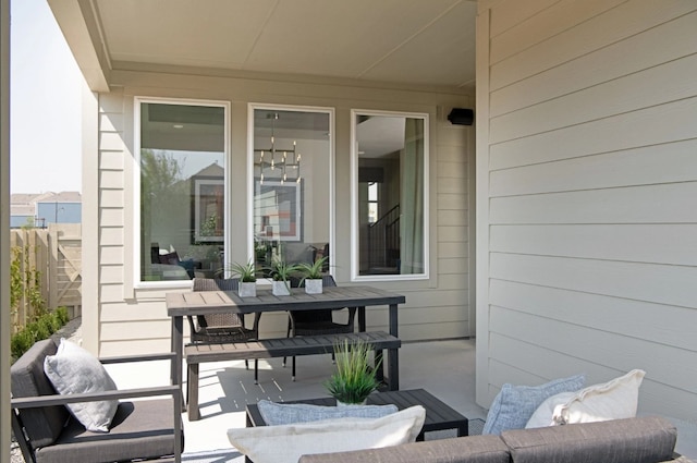 1513 Roundup, Argyle, TX 76226 - view of patio with outdoor dining area