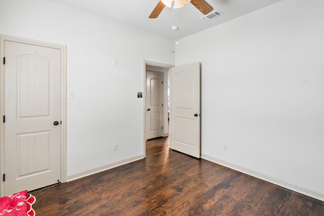 169 Savannah Dr, Brock, TX 76087 - unfurnished bedroom featuring wood finished floors, a ceiling fan, and baseboards