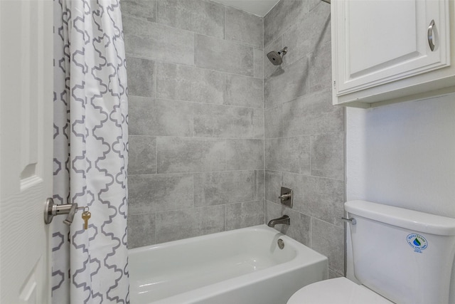 2513 Figtree Ln, Plano, TX 75074 - full bath with toilet and shower / tub combo with curtain