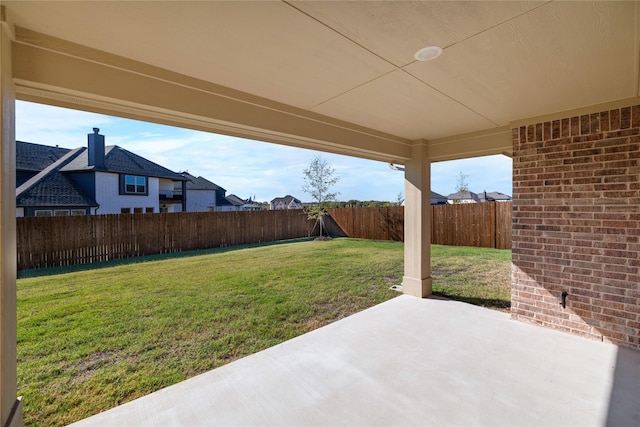 1008 Superbloom Ave, Justin, TX 76247 - view of yard with a patio