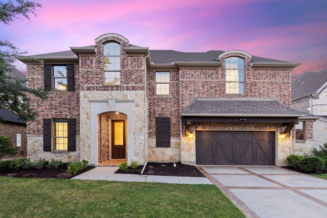 5221 Sylvan Shores Dr, Frisco, TX 75036 - aerial view of property's location featuring a large body of water and nearby suburban area