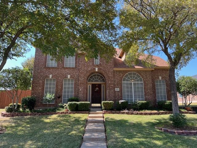 1275 Calistoga Dr, Rockwall, TX 75087 - view of front of home with brick siding