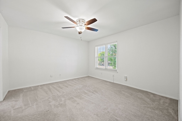 333 Melrose Dr Unit 35B, Richardson, TX 75080 - empty room featuring carpet, ceiling fan, and baseboards