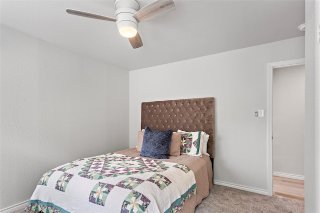 3532 Haltom Rd, Haltom City, TX 76117 - bedroom featuring carpet, ceiling fan, and baseboards