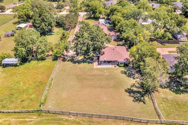 339 W Trinity St, Forney, TX 75126 - bird's eye view of a tree filled landscape