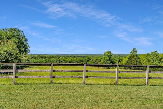 339 W Trinity St, Forney, TX 75126 - view of yard featuring a wooded view