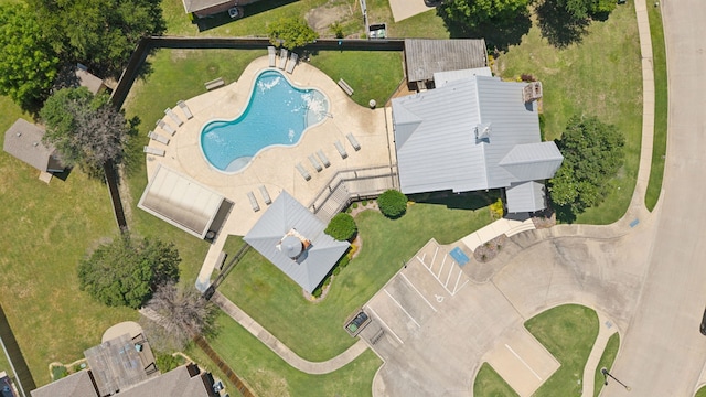 269 Love Bird Ln, Murphy, TX 75094 - drone / aerial view of a pool area